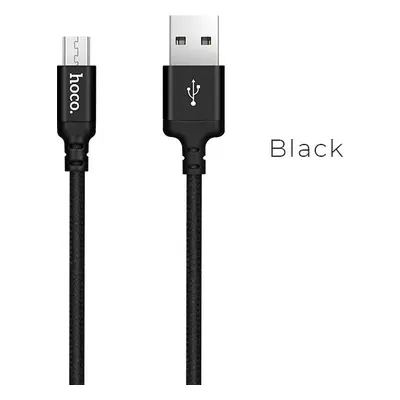 Nabíjecí kabel hoco X14 Micro-usb 1 m black