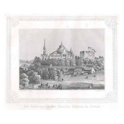 Dreux litografie 1840