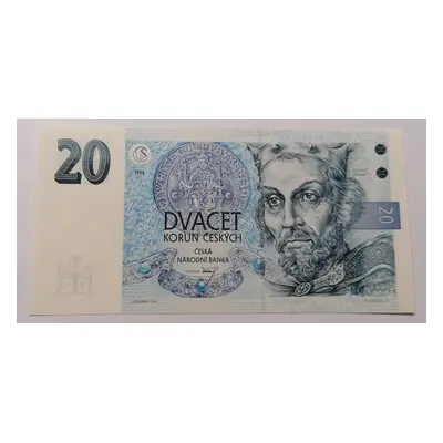 20 Kč 1994 série A 47 stav Unc