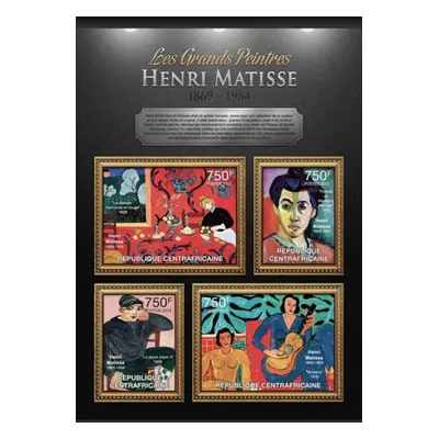 Sar 2013 Umění Henri Matisse Mi 3912-15 Kat 14 R272