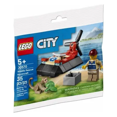 set polybag Lego City 30570 Záchranné vznášedlo pro divokou zvěř