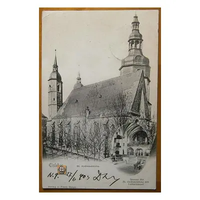 Německo Eisleben - St. Andreaskirche (MF 1903)