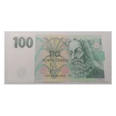 100 Kč 1997 série H 58 stav Unc