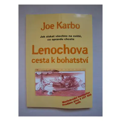 Lenochova cesta k bohatství (J. Karbo) - kniha