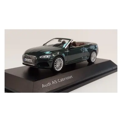 Audi A5 Cabriolet Gotland Green - Audi collection 1/43 (M5-a7)