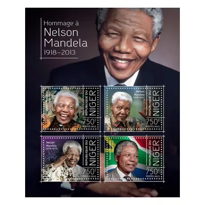 Niger 2013 Nelson Mandela Mi 2625-28 Kat 12 R037