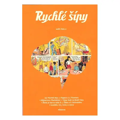 24x Rychlé Šípy J. Foglara a J. Fischera sešit číslo 2 (komiks)