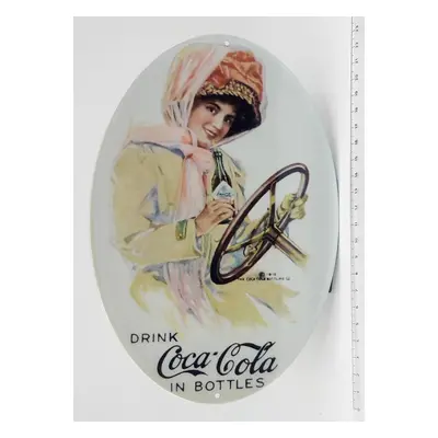 plechová retro cedule Coca-cola 16x22cm (CED-5)