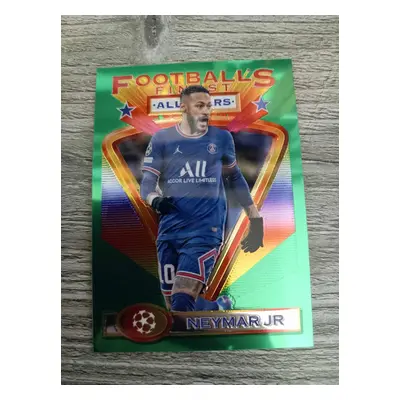 2021-22 Topps Finest Flashbacks Uefa 64 Neymar Jr Paris Saint-germain