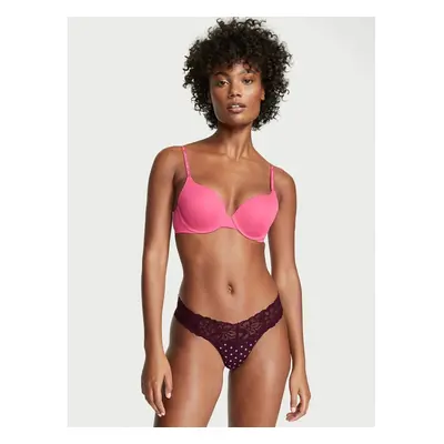 Tanga Victoria's Secret bordová T-67, L