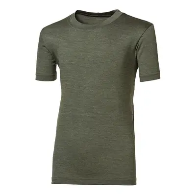 ORIGINAL dětské triko MERINO khaki melír, 140/1