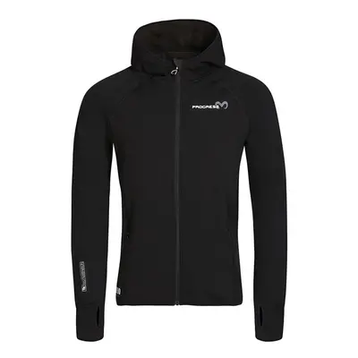 Pánská funkční merino mikina s kapucí TOREZ HOODY černá, M