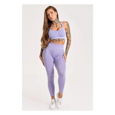 Gym Glamour Legíny Melange Lilac, XS