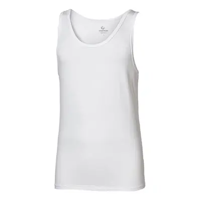 Pánský bambusový nátělník SINGLET bílý, XXL