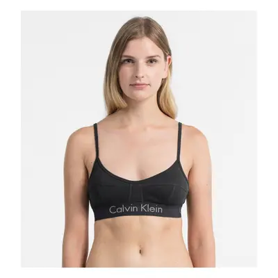 SLEVA - Calvin Klein Podprsenka Bralette Body Černá, S