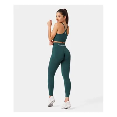 Bezešvé legíny Carpatree Seamless Allure™ Forest Green, L