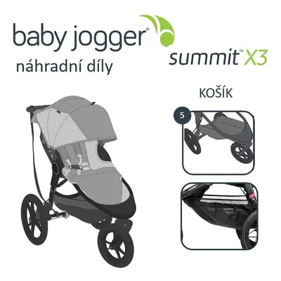 BabyJogger KOŠÍK SUMMIT X3