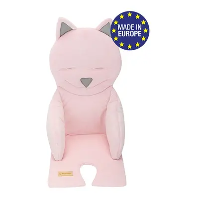 Bomimi Podložka do kočárku KITTY, LIGHT PINK minky ¨