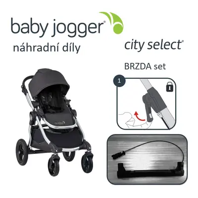 BabyJogger BRZDA set CITY SELECT