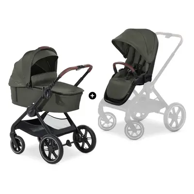 Hauck Sada 2v1 Kočárek Walk N Care Air Dark Olive ¨