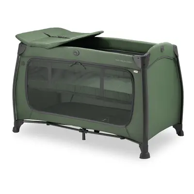 Hauck Cestovní postýlka s pultem Play N Relax Center Dark Green