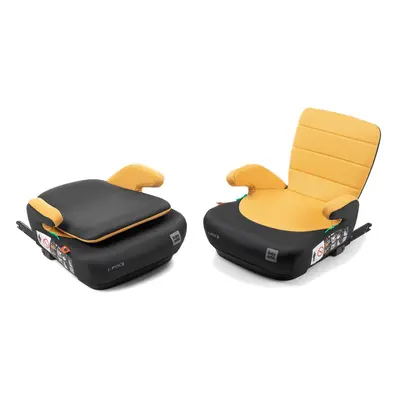 BabyAuto DOKA iFIX 125-150, podsedák se sklopnými zády, black mustard