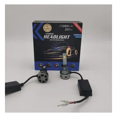 FOYU A8 LED autožárovka headligts H1 CANBUS 10-30V 200W