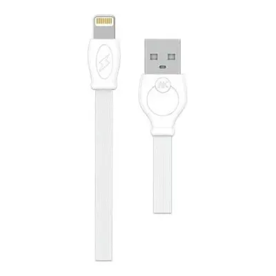 Datový kabel pro iPhone 1m WK Design WDC-023 Bílý