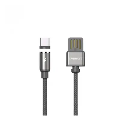 USB-C datový kabel s LED light magnetický Remax RC-095a Černý