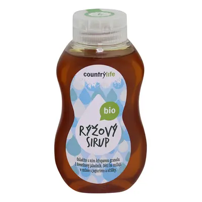 Countrylife COUNTRY LIFE Sirup rýžový 250ml BIO