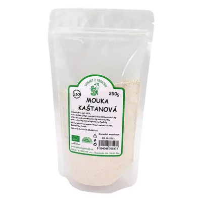 Zdraví z přírody Mouka kaštanová 250g BIO