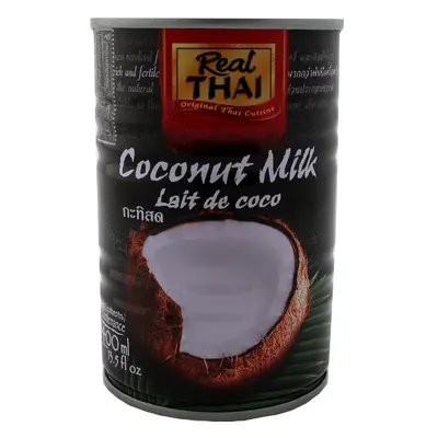 Real Thai Kokosové mléko 400ml (černé)