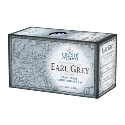 GREŠÍK Earl Grey 20 n.s. Černý čaj