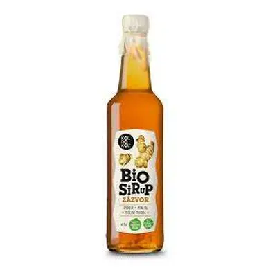 Koldokol sirup Zázvor BIO BEZ PŘIDANÉHO CUKRU 500ml