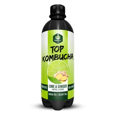 TOPNATUR TOP Kombucha Limetka&Zázvor 500 ml