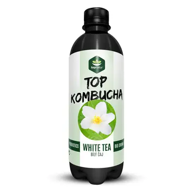 TOPNATUR TOP Kombucha Bílý čaj 500 ml