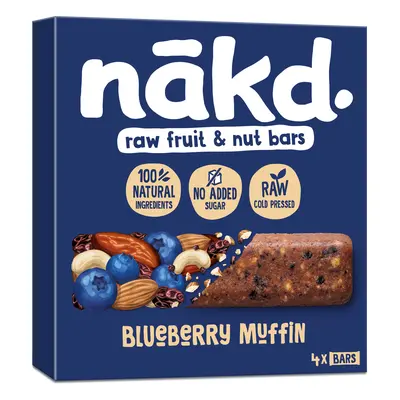 NAKD Blueberry Muffin 4x35 g