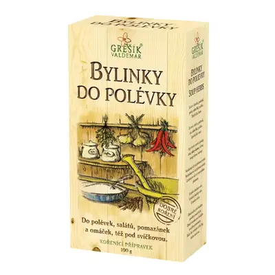 GREŠÍK Dobré koření Bylinky do polévky 100 g