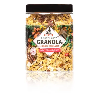 Big Boy Proteinová granola s hořkou čokoládou by kamilasikl 360 g