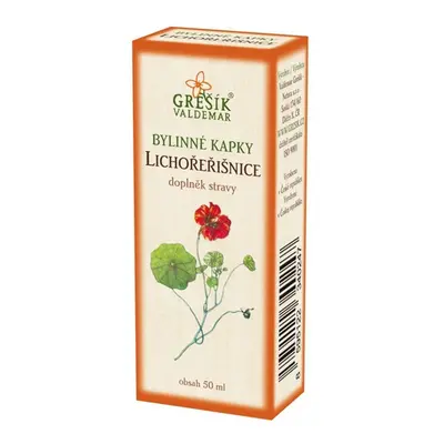 Grešík Bylinné kapky Lichořeřišnice kapky 50 ml