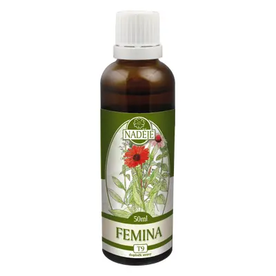 Naděje NADĚJE-PODHORNÁ Tinktura z bylin - Femina 50 ml