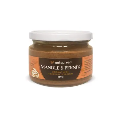 Nutspread Mandlové máslo s perníkem 250 g