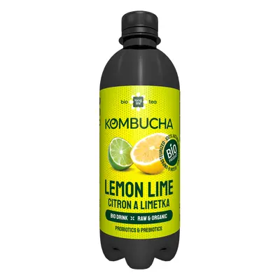 Long Lige Biotea LONG LIFE BIOTEA Kombucha Zelený čaj citron a limetka 500 ml