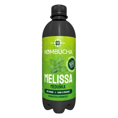 Long Lige Biotea LONG LIFE BIOTEA Kombucha Zelený čaj meduňka 500 ml