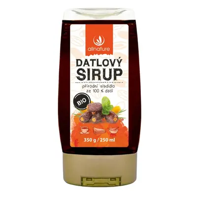 Allnature Datlový sirup BIO 250 ml