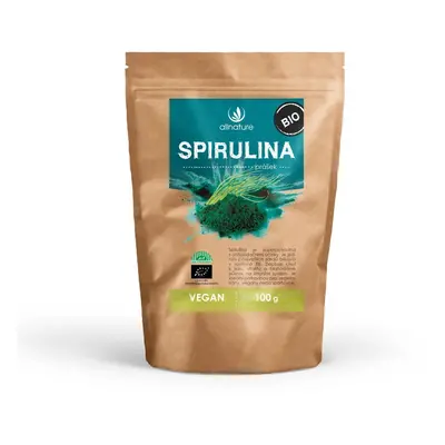 Allnature Spirulina prášek BIO 100 g