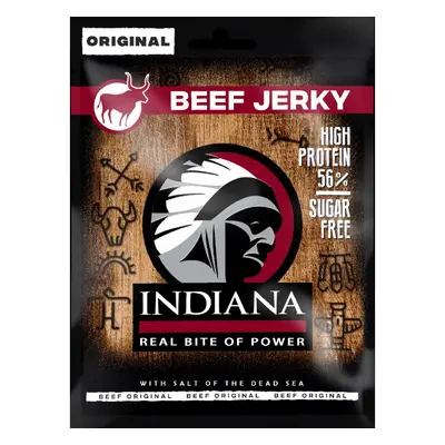 INDIANA Jerky ORIGINAL - hovězí sušené maso Množství: 60 g