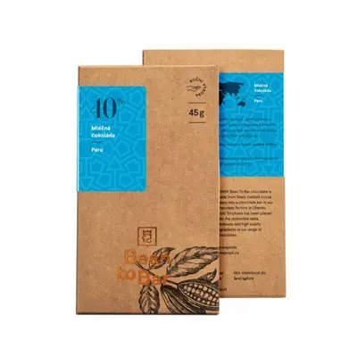 Janek Čokoláda Bean to bar - Peru 45g - 90% tmavá