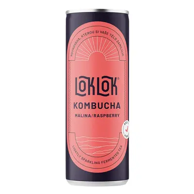 Loklok Kombucha Malina 250 ml