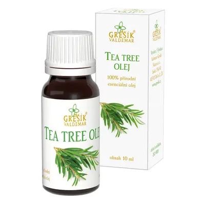 GREŠÍK Přírodní esenciální olej - Tea Tree 10 ml